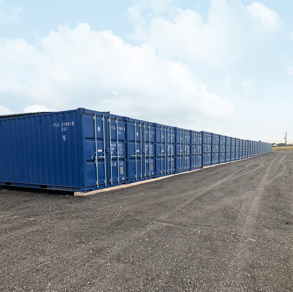 Our storage containers near Bridgwater