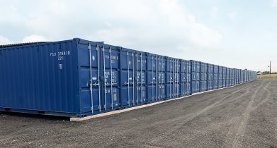 Our storage containers near Bridgwater